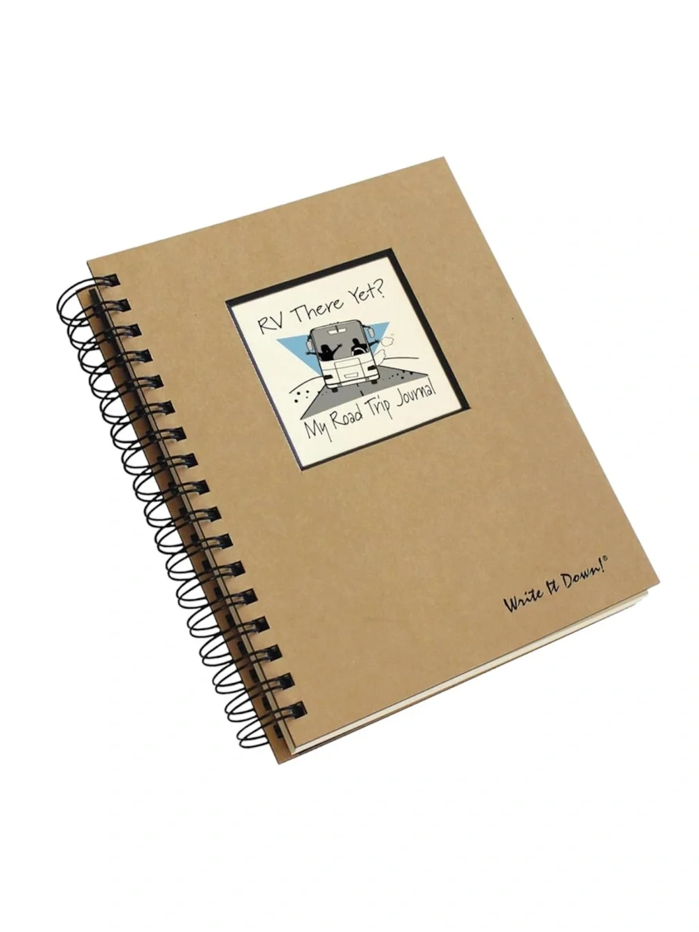 RV There Yet Write it Down Guided Road Trip Journal NWT